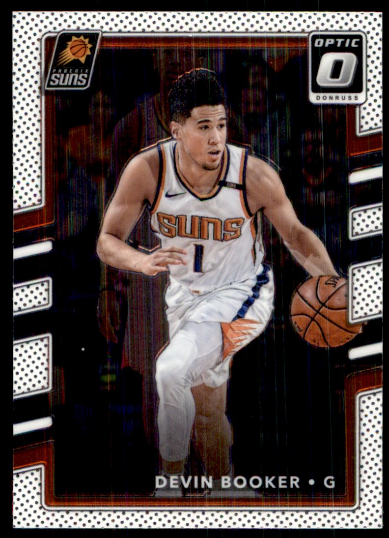 2017-18 Donruss Optic Devin Booker Phoenix Suns #117 | eBay