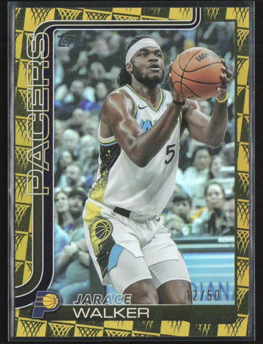 Jarace Walker 2025-26 Topps Tip-Off Gold /50 #50 Indiana Pacers | eBay