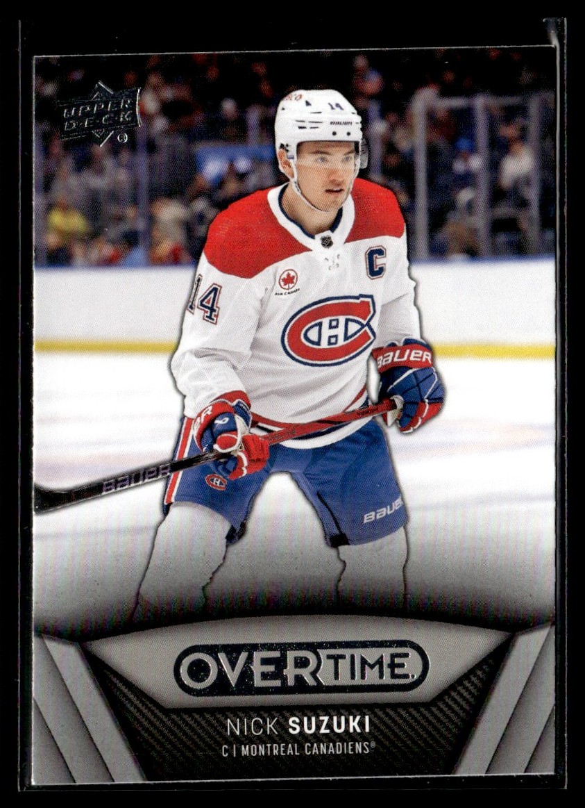 acgカード　　Legend    of    SP⭐︎83 2024-25 Upper Deck Playlist Nick Suzuki #PL-11 Montreal Canadiens