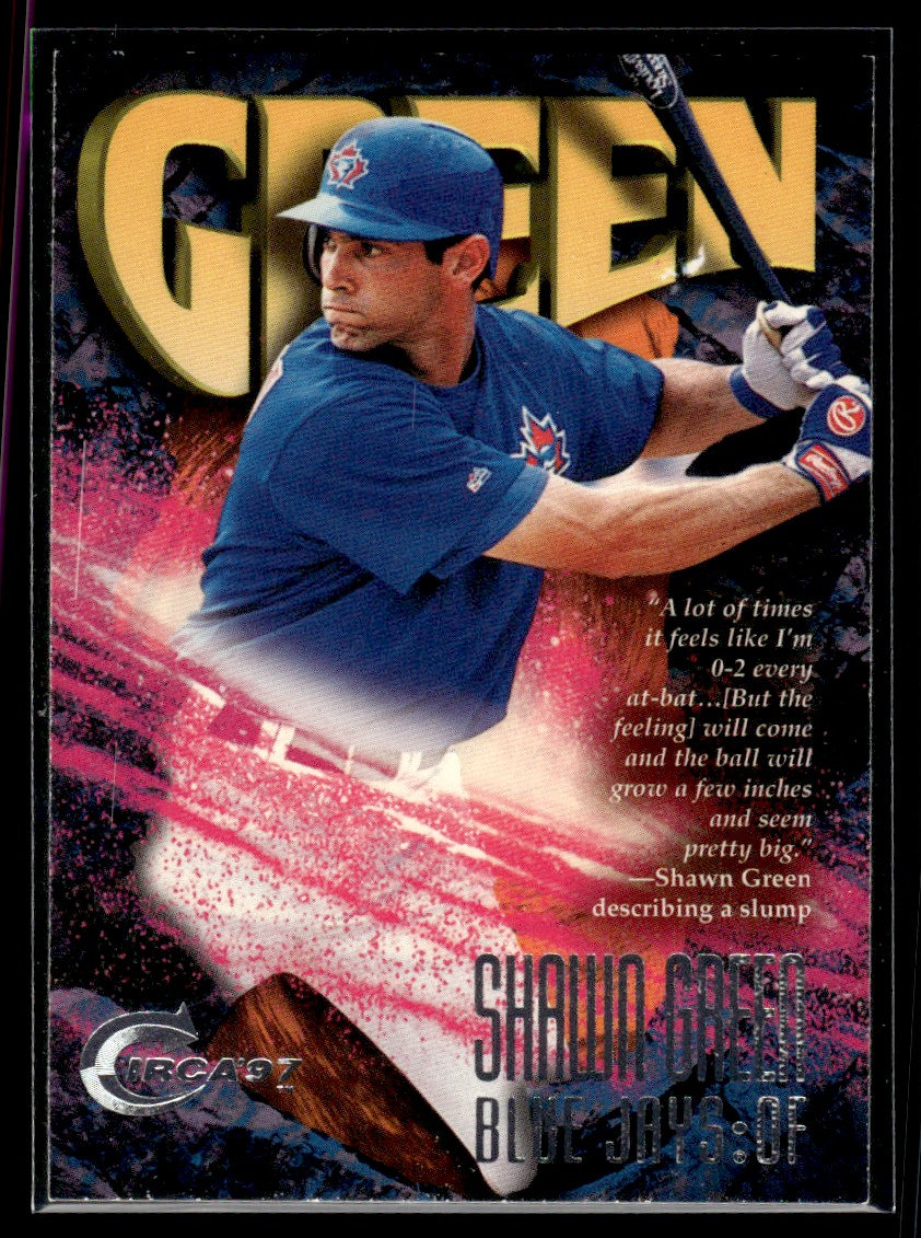 1997 Circa Shawn Green Toronto Blue Jays #301 | eBay