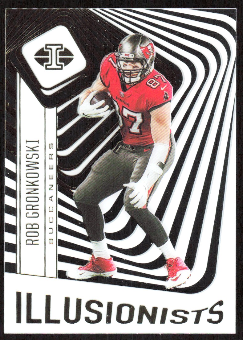 2021 7891B Panini Illusions Illusionists Rob Gronkowski Tampa Bay