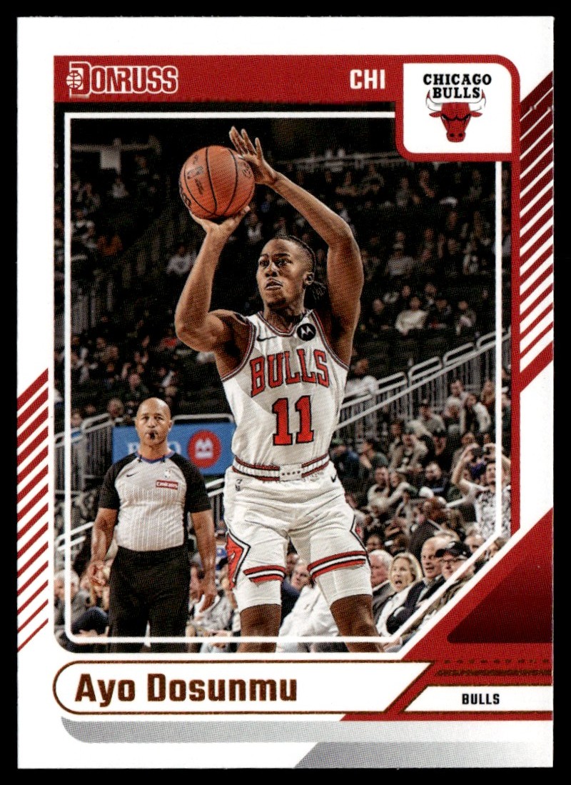 2024-25 Donruss Base Ayo Dosunmu Chicago Bulls #133 | eBay