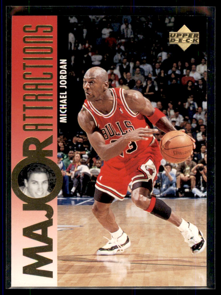 1995-96 Upper Deck Michael Jordan/David Hanson Chicago Bulls #337 - Picture 1 of 2