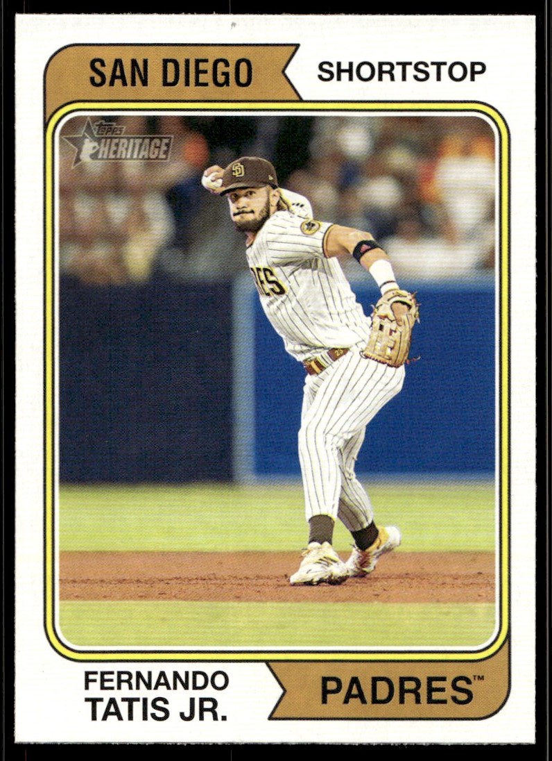 2023 Topps Heritage Fernando Tatis Jr. G418 San Diego Padres #24