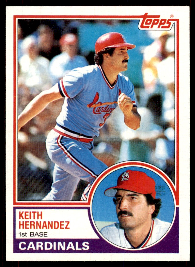 1983 Topps Keith Hernandez #700 card front image