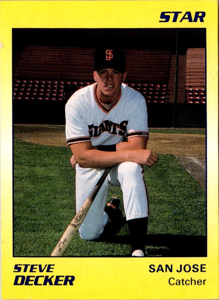 1989 Star Steve Decker #84