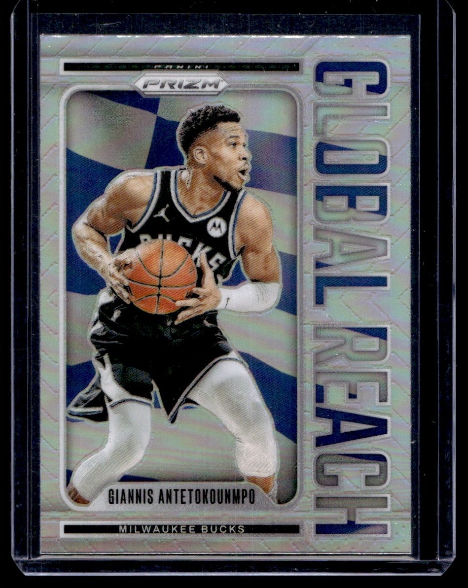 2024-25 Panini Prizm Global Reach Silver Giannis
