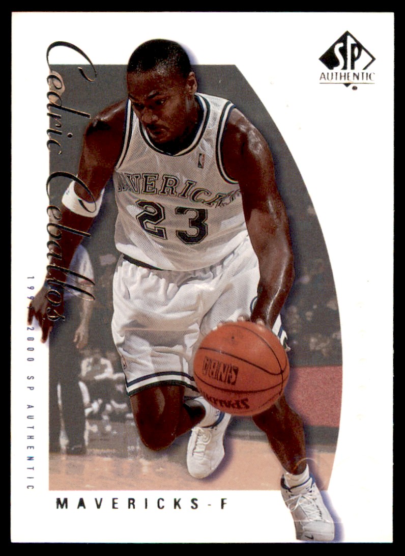 1999-00 SP Authentic Cedric Ceballos Dallas Mavericks #17 | eBay