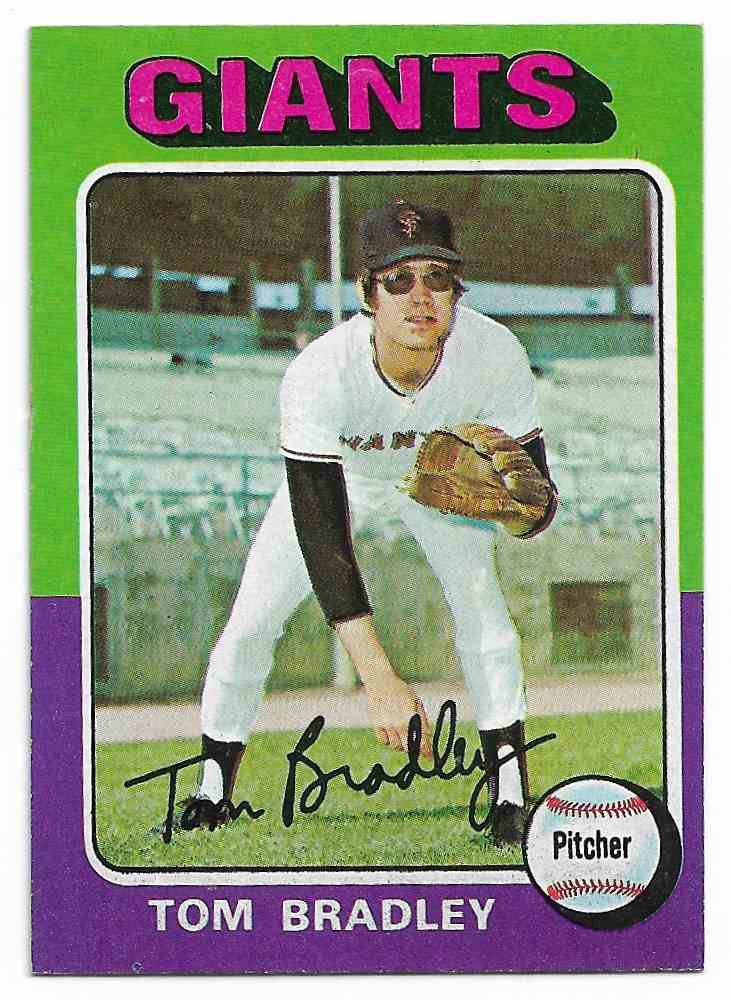 1975 Topps Mini Tom Bradley #179