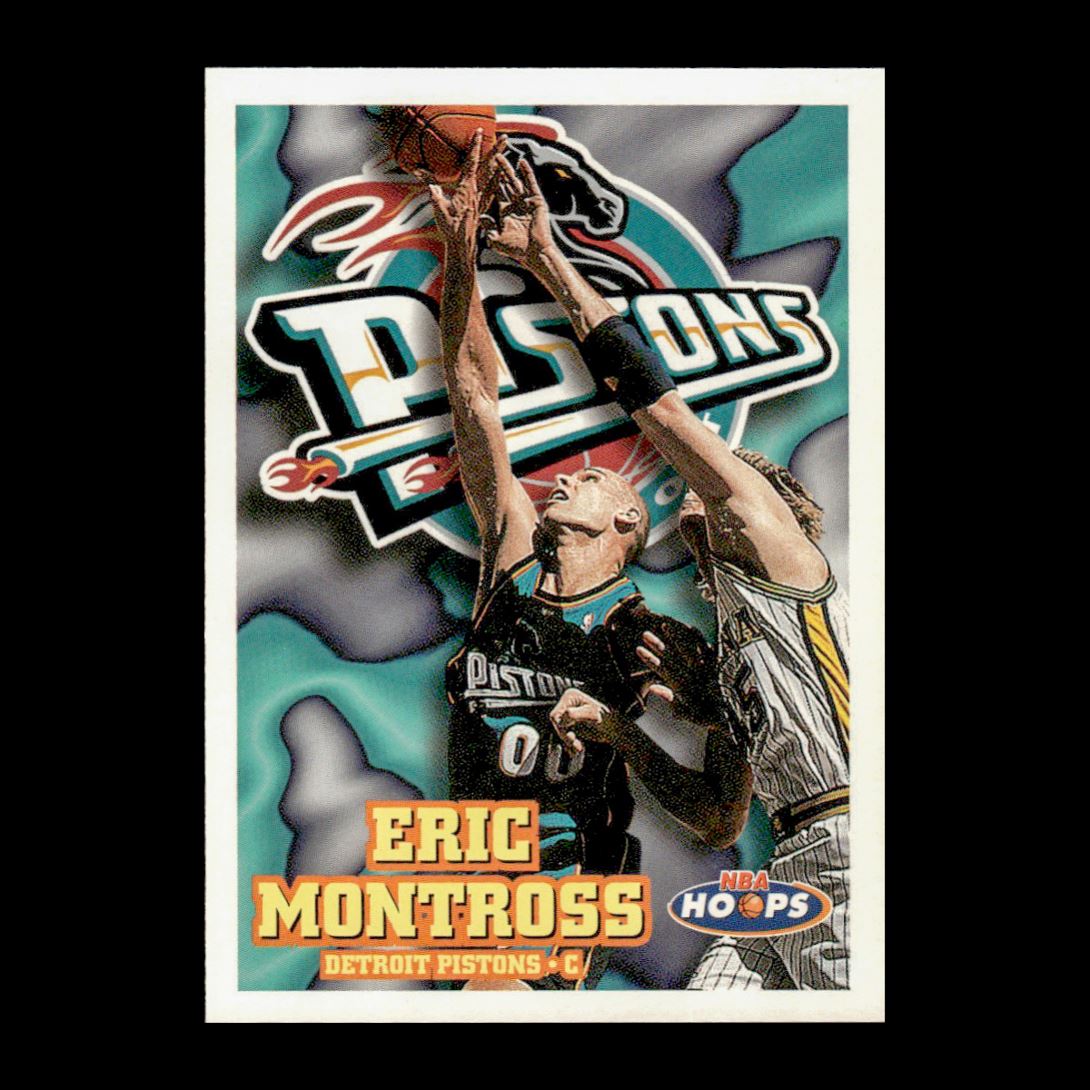 ERIC montross　NBA　プロバスケットボール　トレーディングカード 1994-95 Collector's Choice German Edition Gold Eric Montross