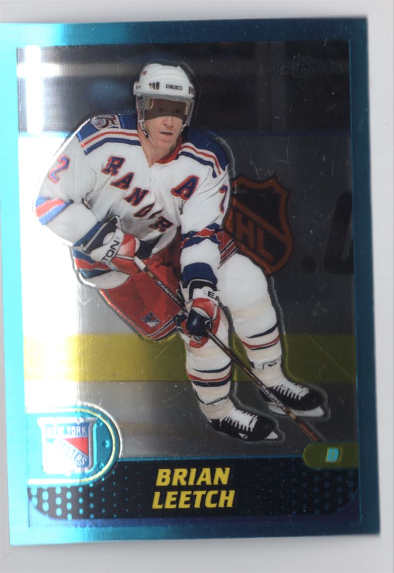 2001-02 Topps Chrome BRIAN LEETCH New York Rangers #4 | eBay