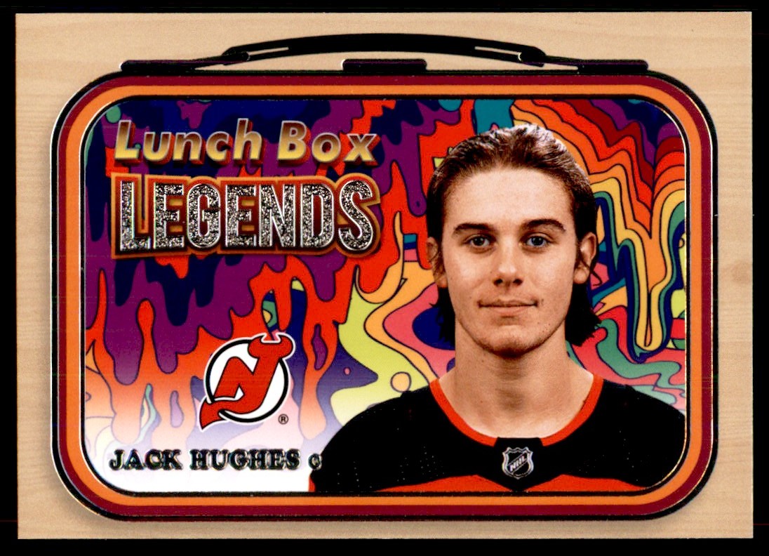 Jack Hughes 2022-23 Upper Deck Lunch Box Legends #LB-25 New Jersey