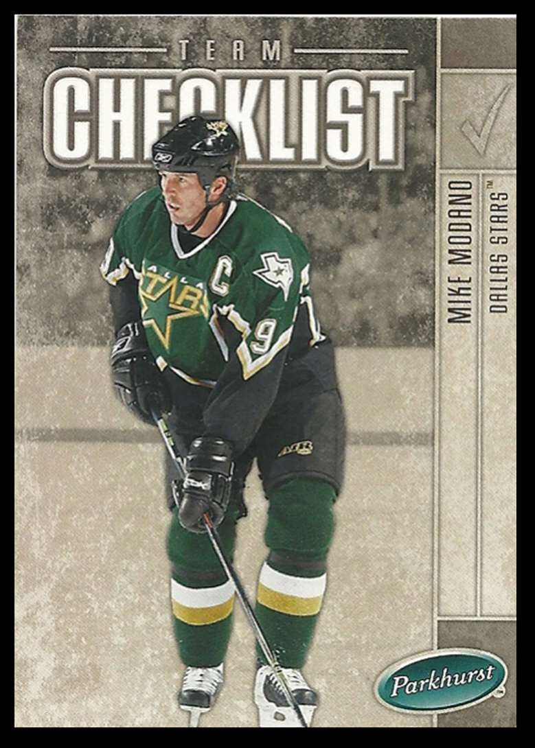 2005-06 Parkhurst Team Checklist Mike Modano #680