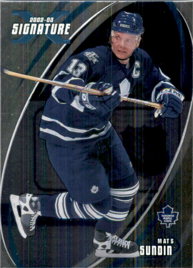 2002-03 BAP Signature Series Mats Sundin #119 on Kronozio