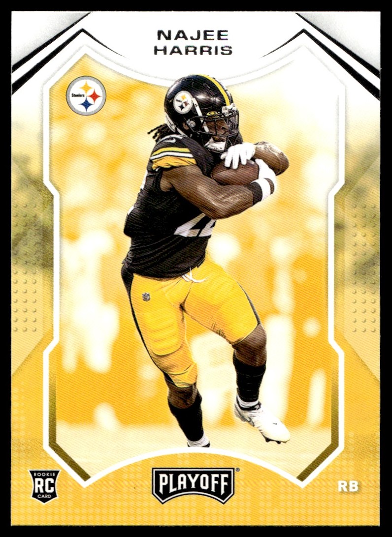 2021 Panini Playoff Najee Harris Rookie G38 Pittsburgh Steelers