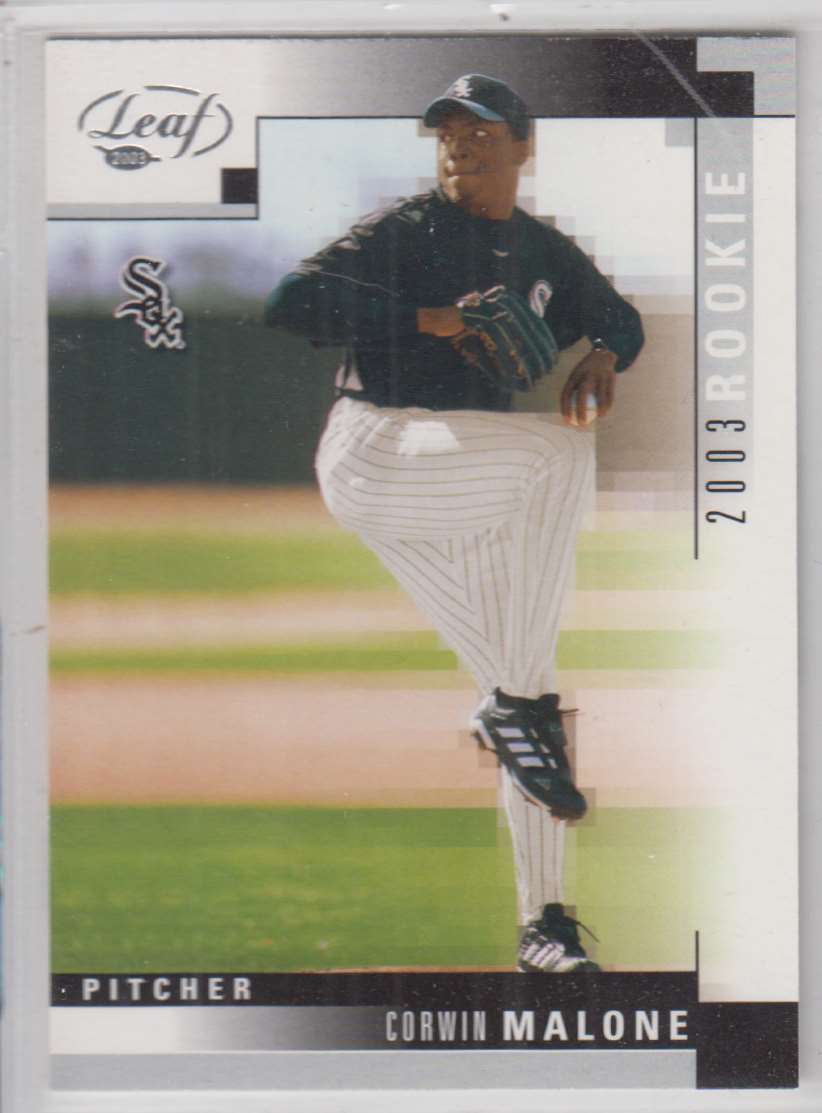 2003 Leaf Corwin Malone #290