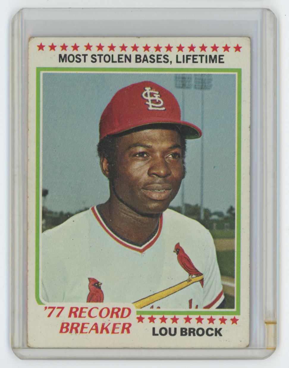 1978 Topps Lou Brock #1