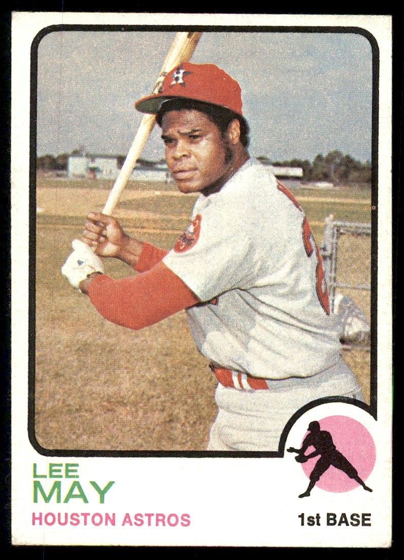 1973 Topps Lee May #135 card front image