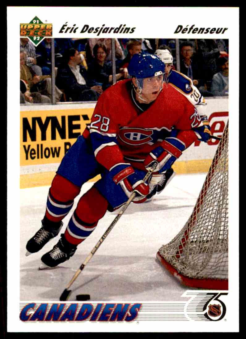 1991-92 Upper Deck French Eric Desjardins #360