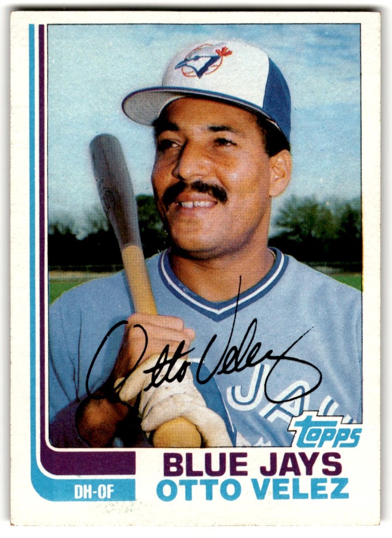 1982 Topps Otto Velez #155 Toronto Blue Jays | eBay