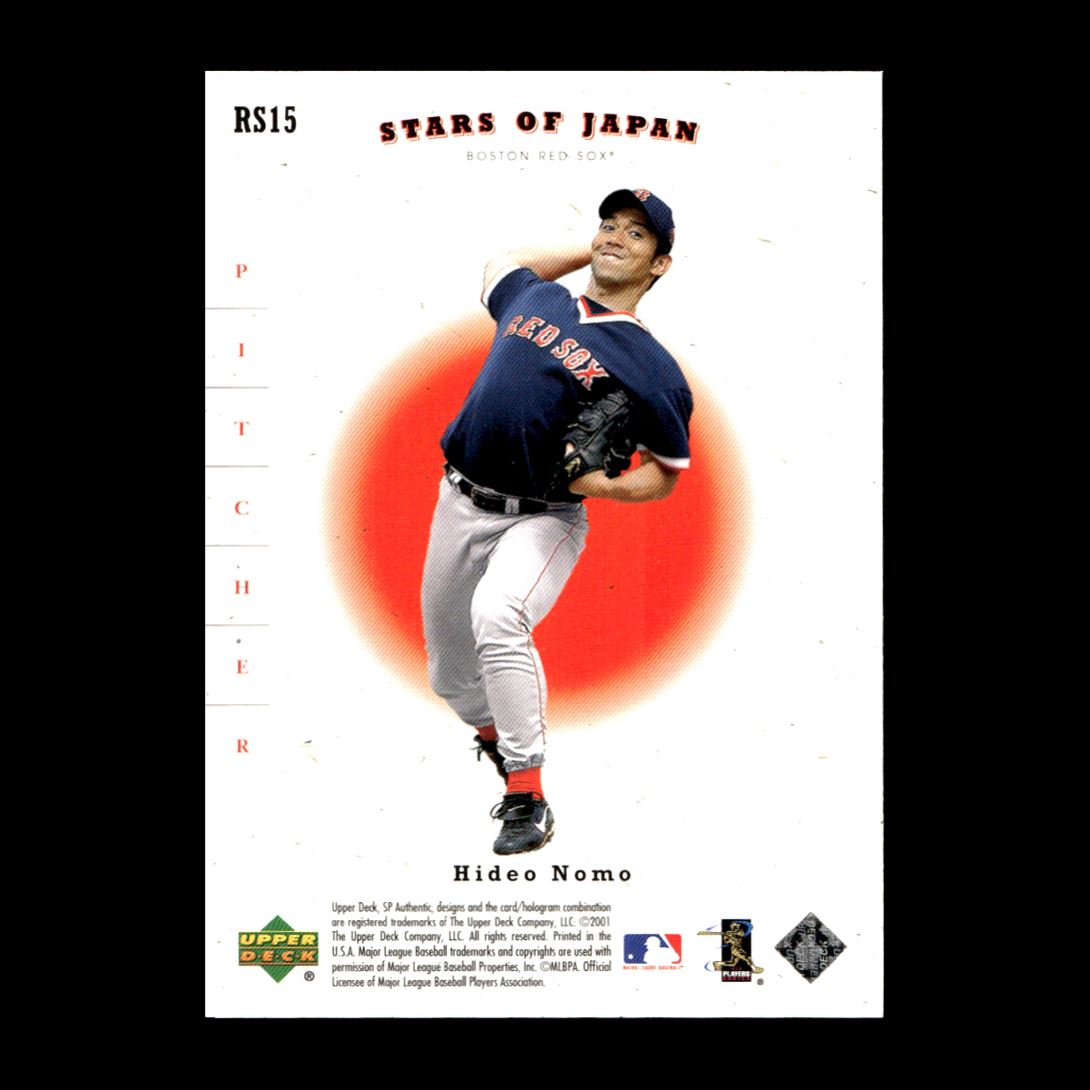 ★ Nomo mania★ Hideo Nomo 2001 Upper Deck New York Mets #RS15 R326N 5 | eBay