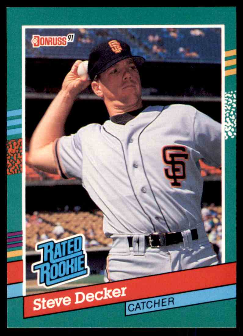 1991 Donruss MLB Steve Decker #428