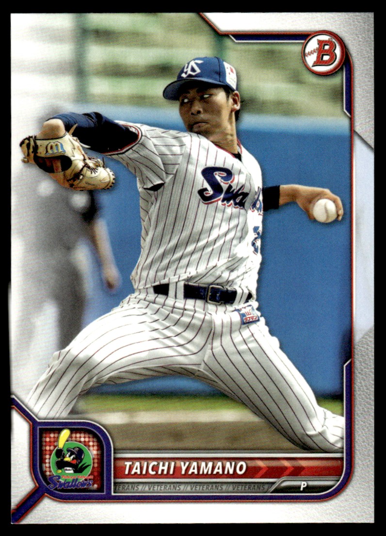 2022 Bowman NPB Nippon Professional Baseball #105 Taichi Yamano | eBay