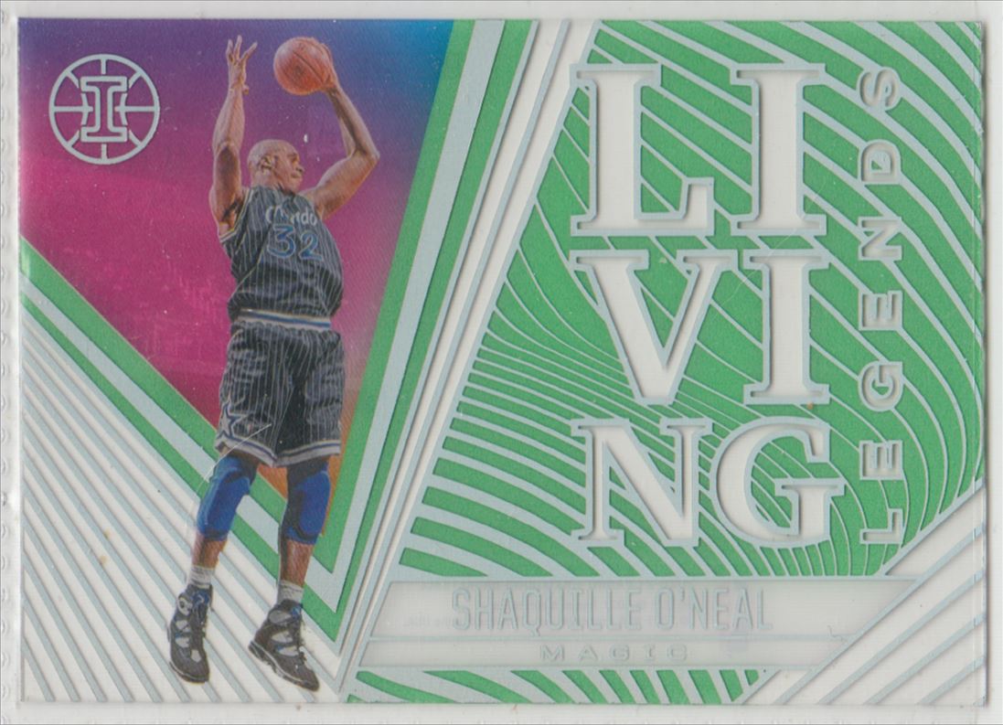 2020-21 Panini Illusions Living Legends Shaquille O'Neal #5 card front image