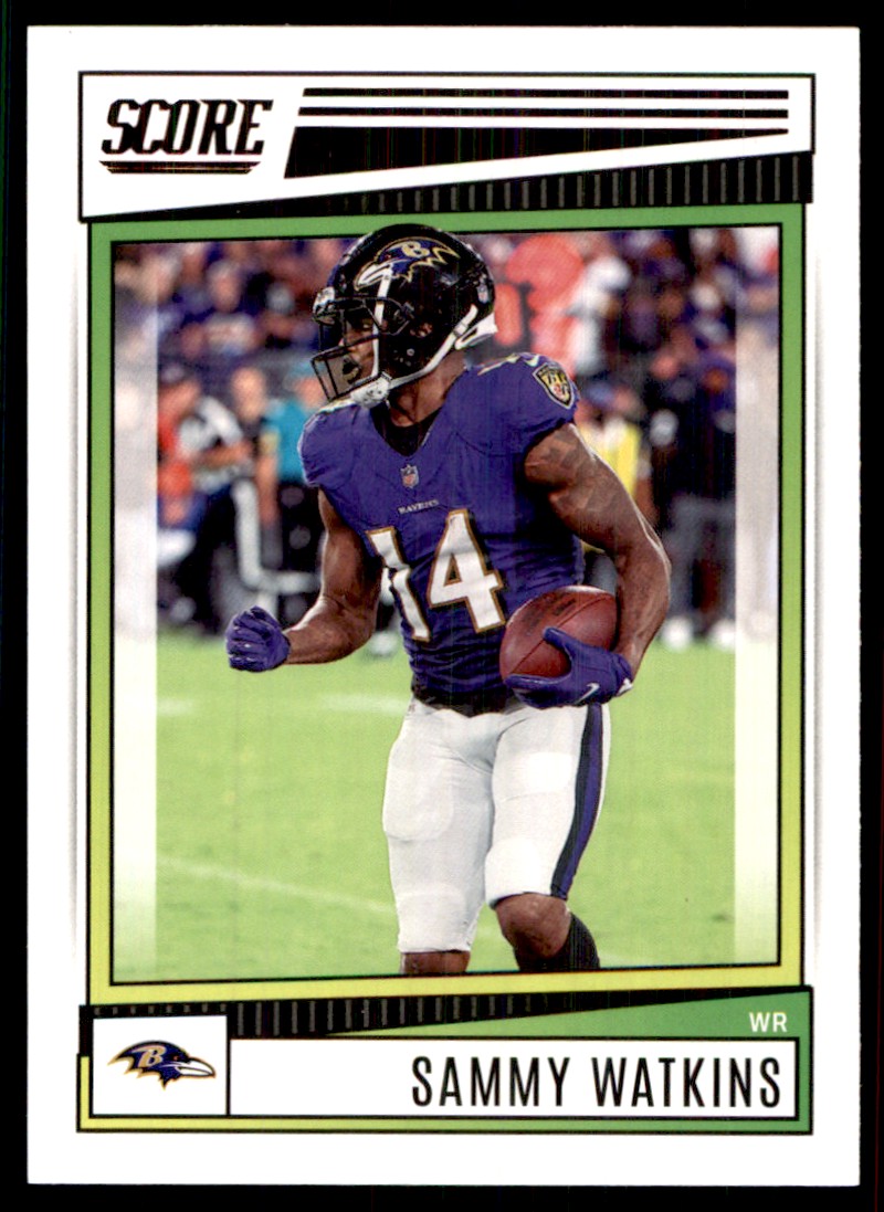 2022 Score Sammy Watkins Baltimore Ravens #182