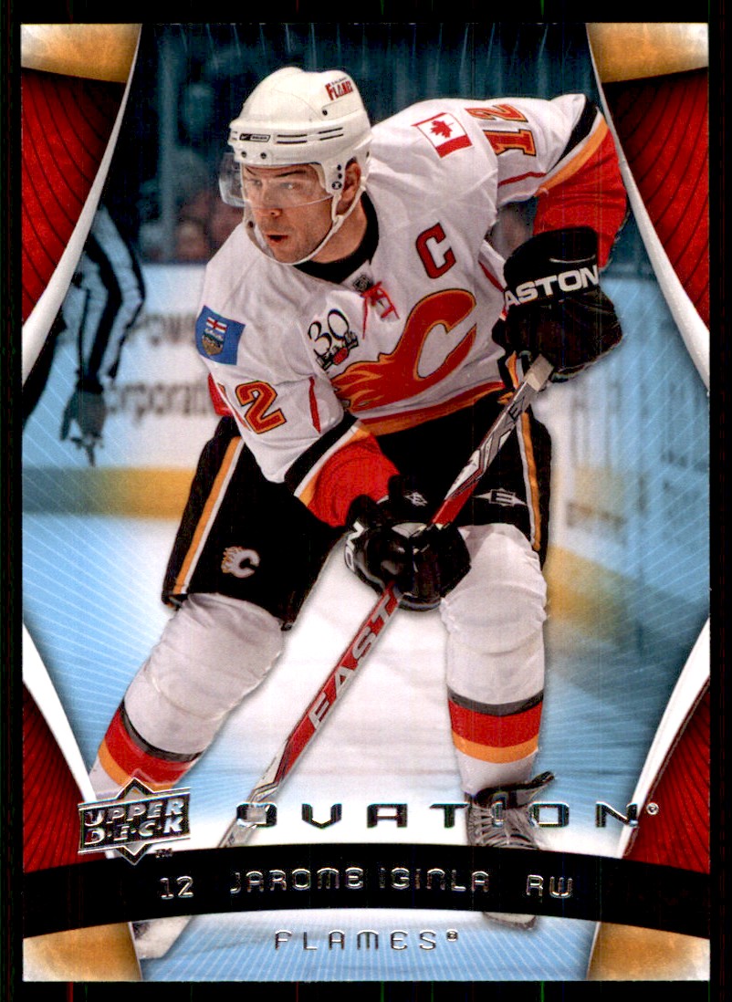 2009-10 Upper Deck Ovation Jarome Iginla Calgary Flames #21