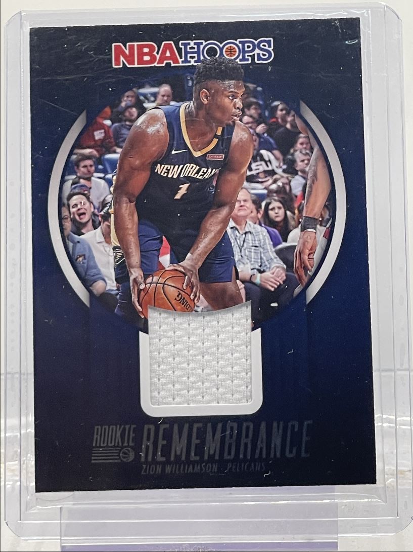2023-24 NBA HOOPS REMEMBRANCE ROOKIE PATCH BASE ZION
