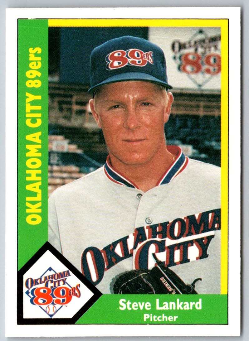 1990 CMC Oklahoma City 89ers Steve Lankard #2
