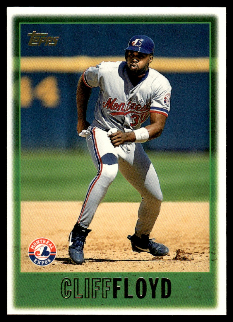 1997 Topps #444 Cliff Floyd Montreal Expos | eBay