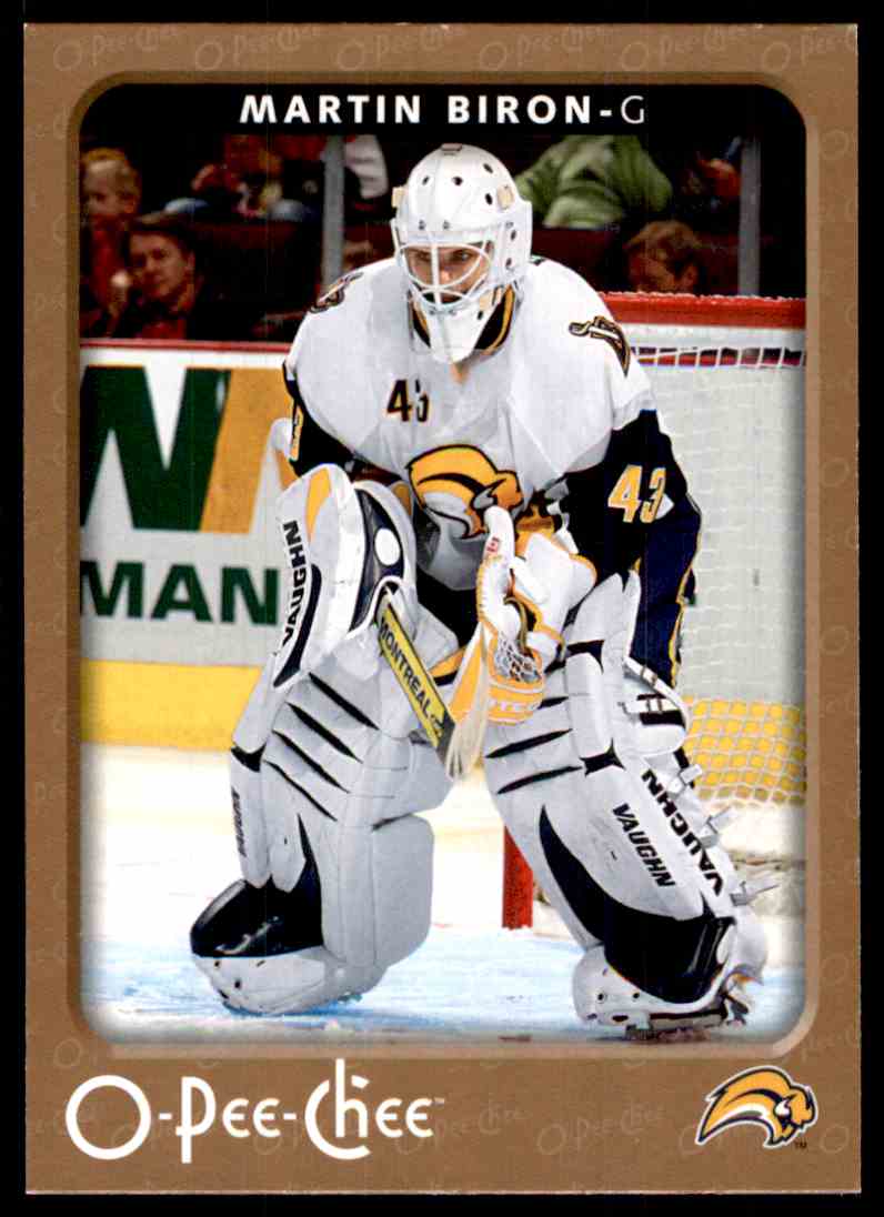 2006-07 O-Pee-Chee Martin Biron #68
