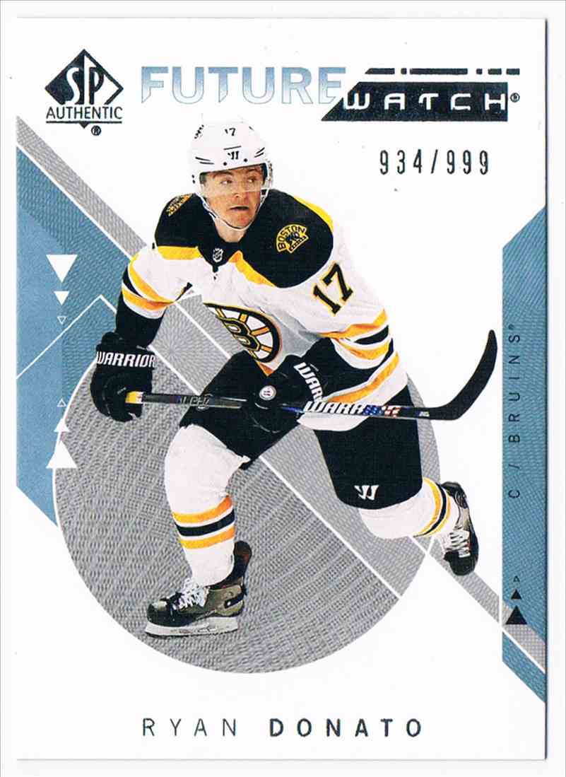 201920 SP AUTHENTIC FUTURE WATCH RYAN DONATO ROOKIE AUTO