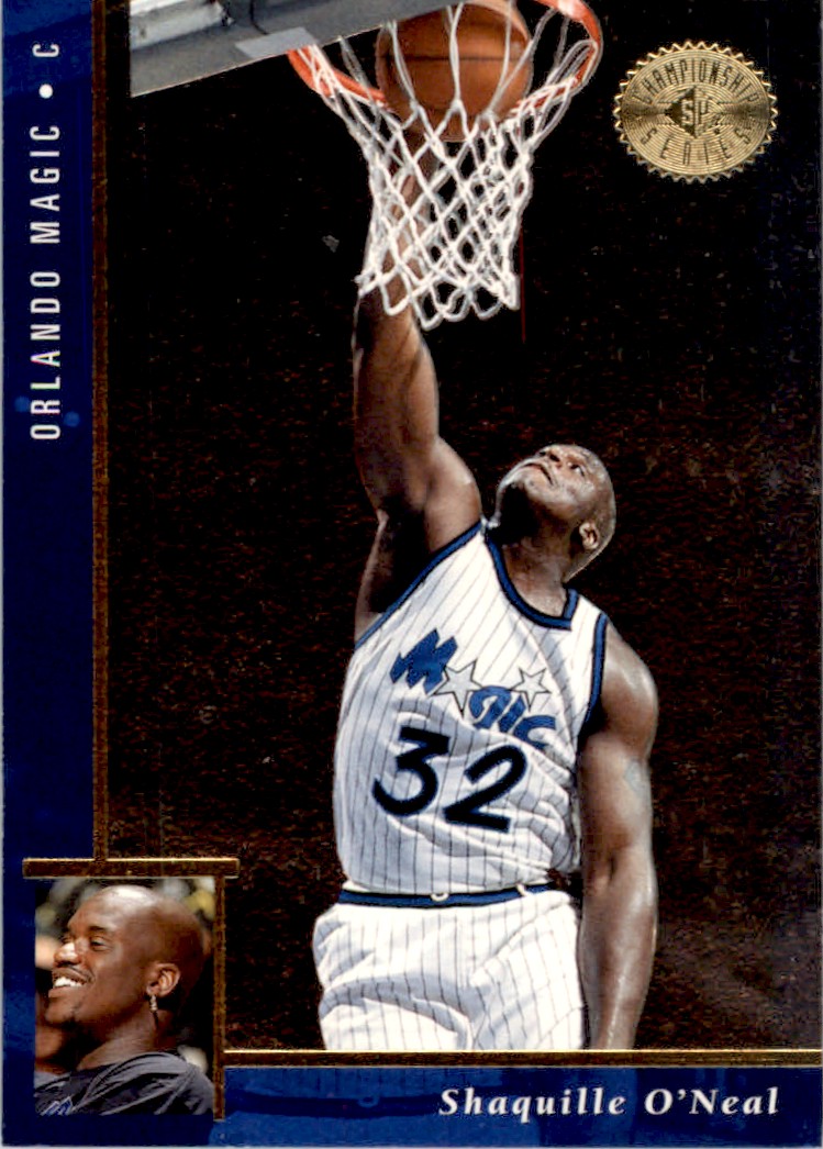 1995-96 SP Championship Shaquille O'Neal Orlando Magic #76 | eBay