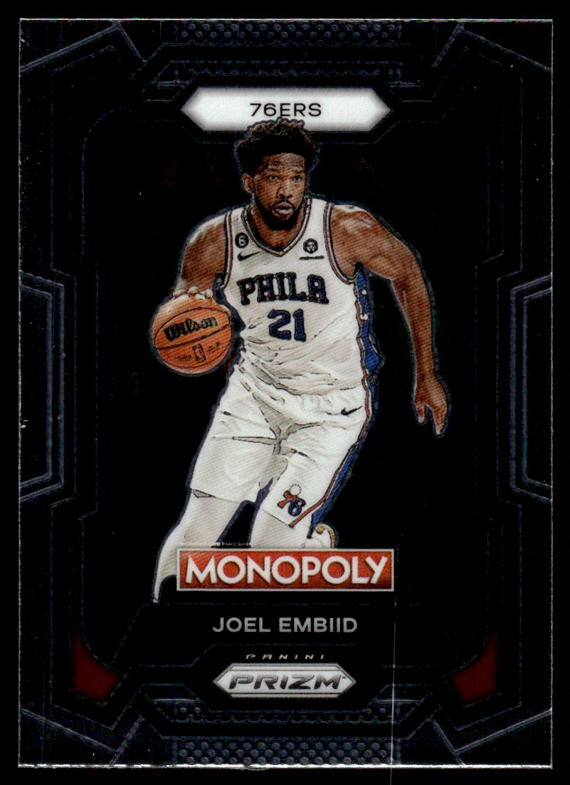 2023-24 Panini Prizm Monopoly Joel Embiid #69 on Kronozio
