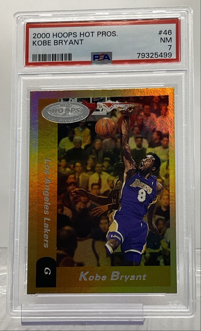 2000-01 NBA HOOPS HOT PROSPECTS LAKERS KOBE BRYANT on Kronozio