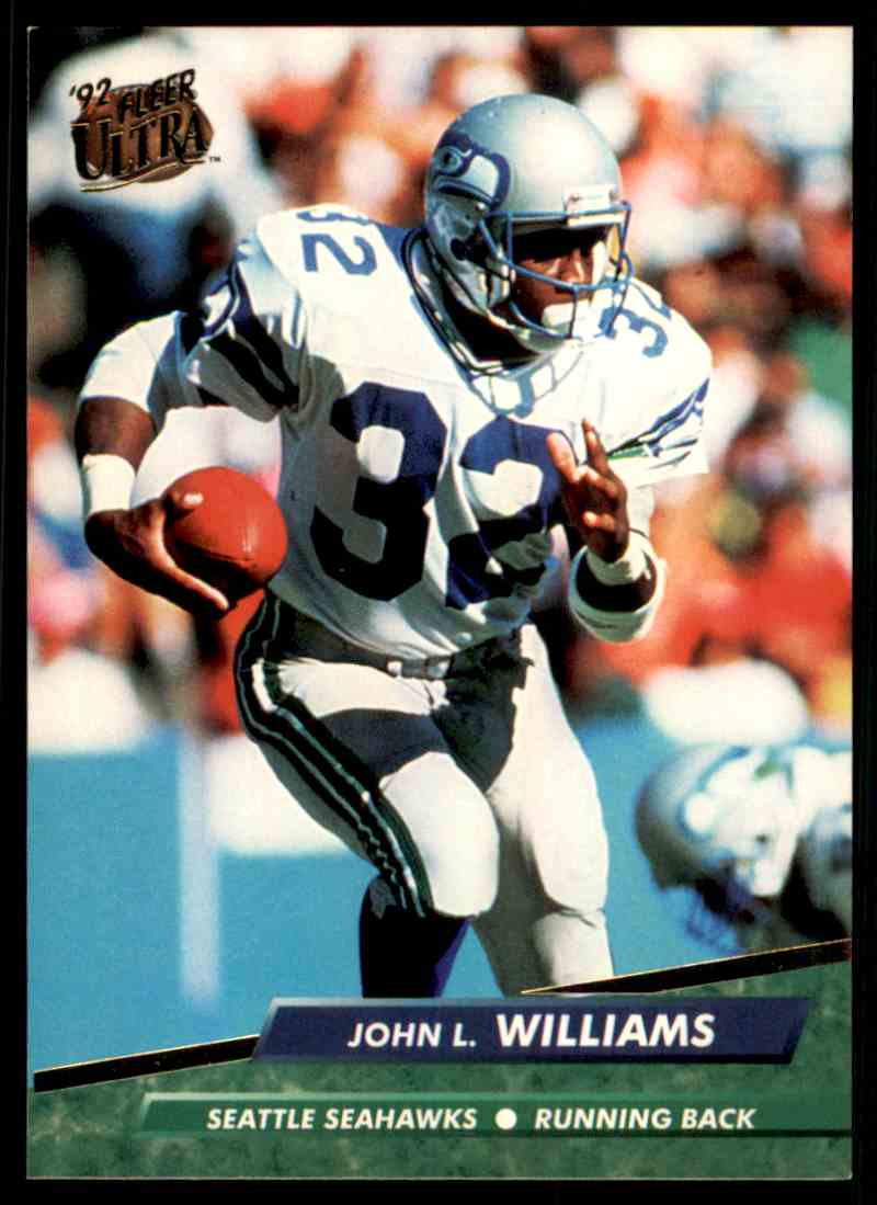 1992 Fleer Ultra John L. Williams #383