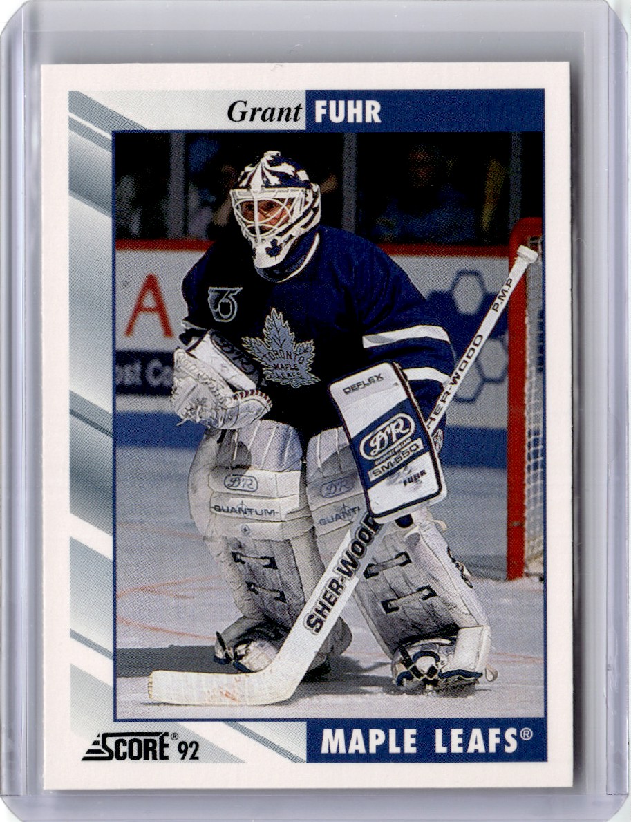 1992-93 Score Hockey Card Grant Fuhr Toronto Marlies #20 | eBay