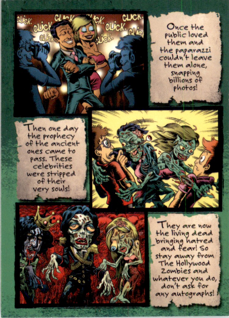 2007 Topps Hollywood Zombies Legend #1 | eBay