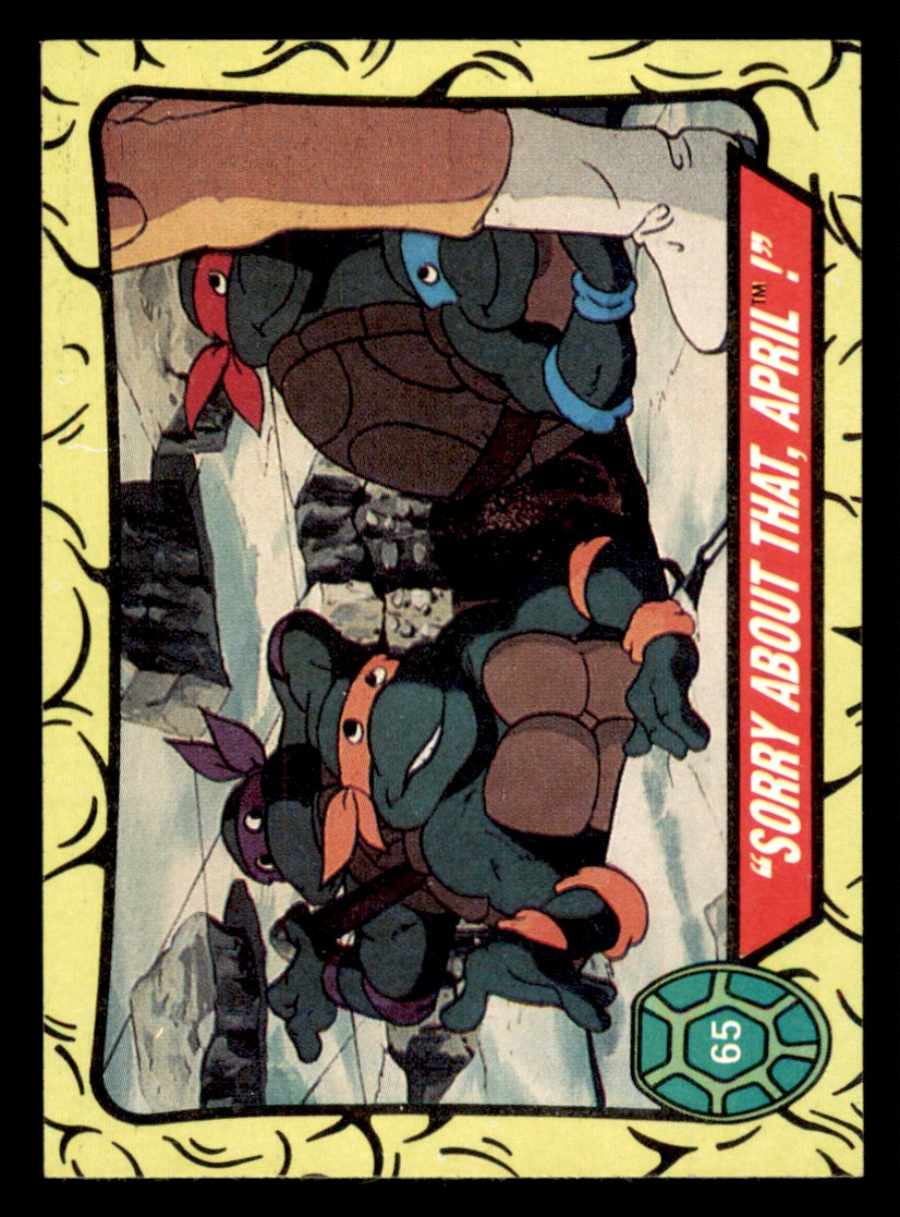 1989 Topps Teenage Mutant Ninja Turtles #1-88 w/ Stickers - YOU PICK - Picture 64 of 98