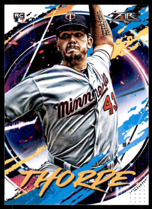 2020 Topps Fire Lewis Thorpe RC #117