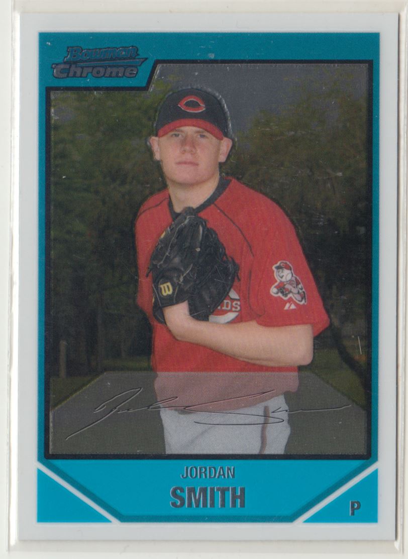 2007 Bowman Chrome Prospects Jordan Smith #BC192