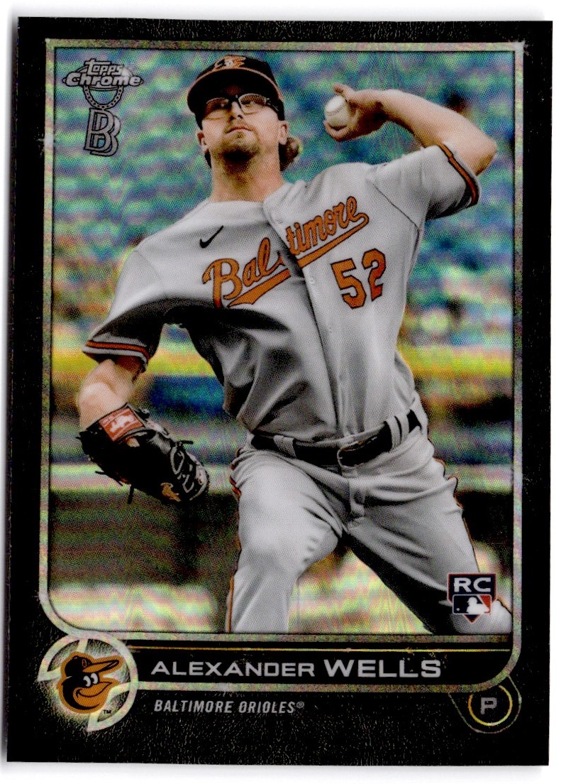2022 Topps Chrome Ben Baller Edition Alexander Wells #49
