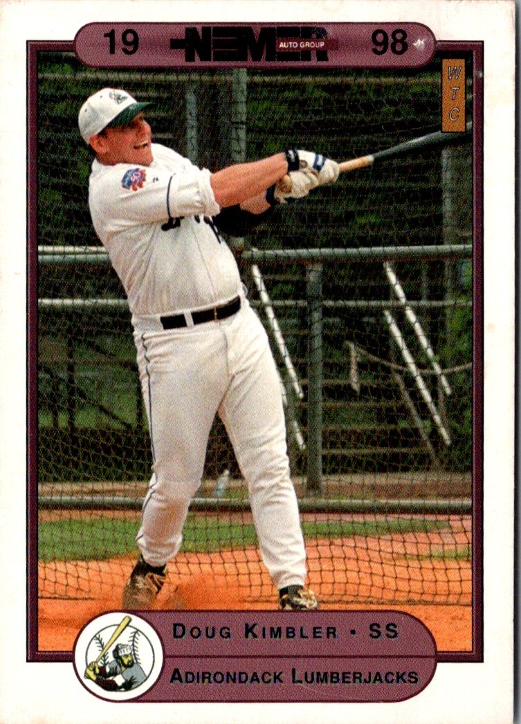 1998 Warning Track Adirondack Lumberjacks Doug Kimbler #5