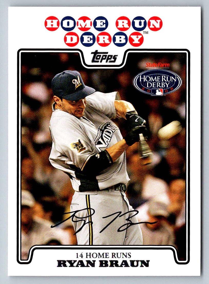2008 Topps Updates & Highlights Ryan Braun #UH166