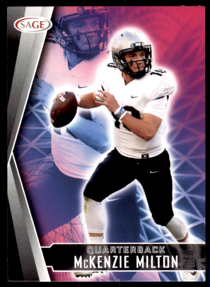 Mckenzie Milton 2022 SAGE HIT Rookie Card RC #121 Florida State Seminoles