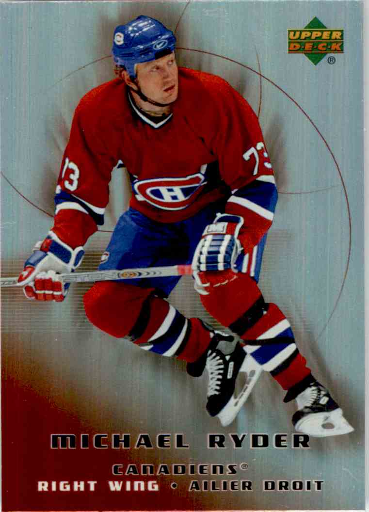 2005-06 Upper Deck Mcdonald's Michael Ryder #20