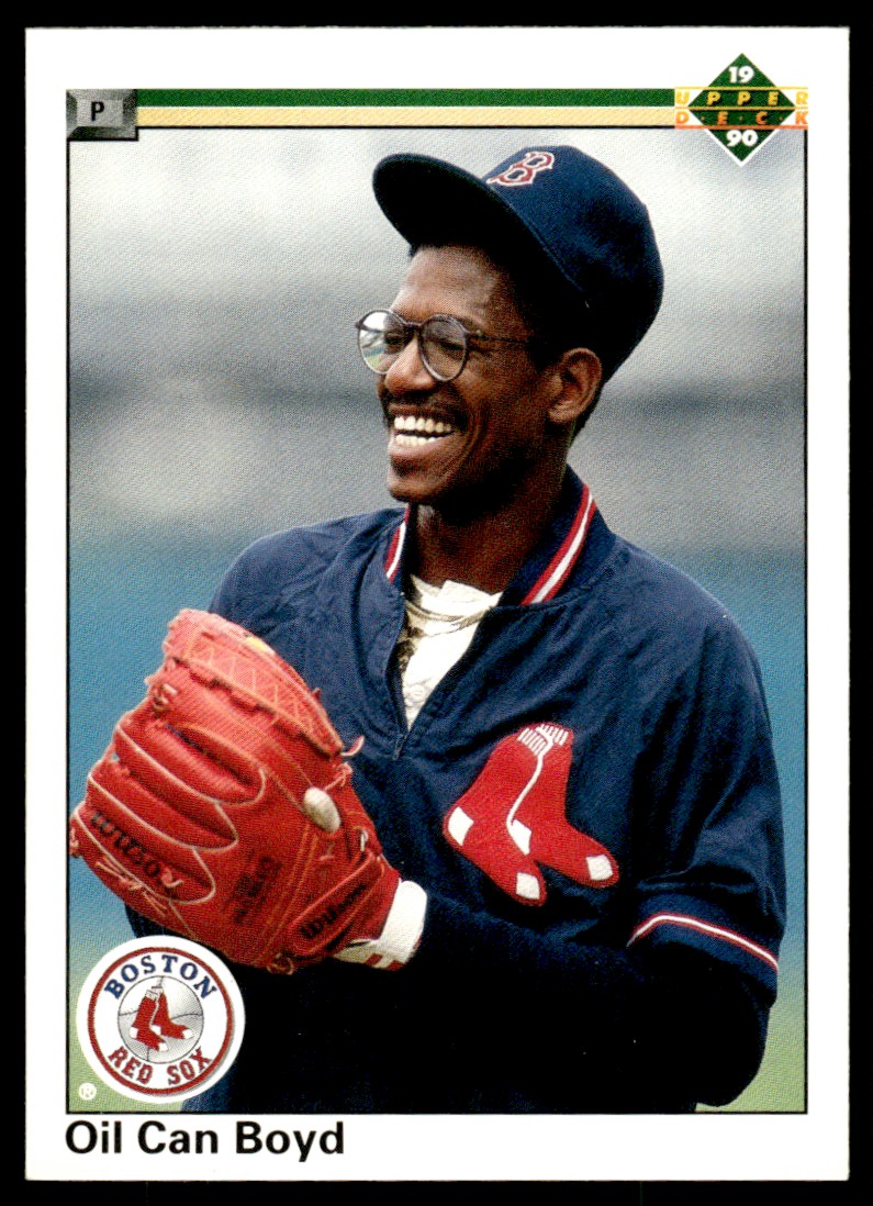 ギャドス トレーディングカード パワー450 1990 Upper Deck #484 Oil Can Boyd Boston Red Sox | eBay